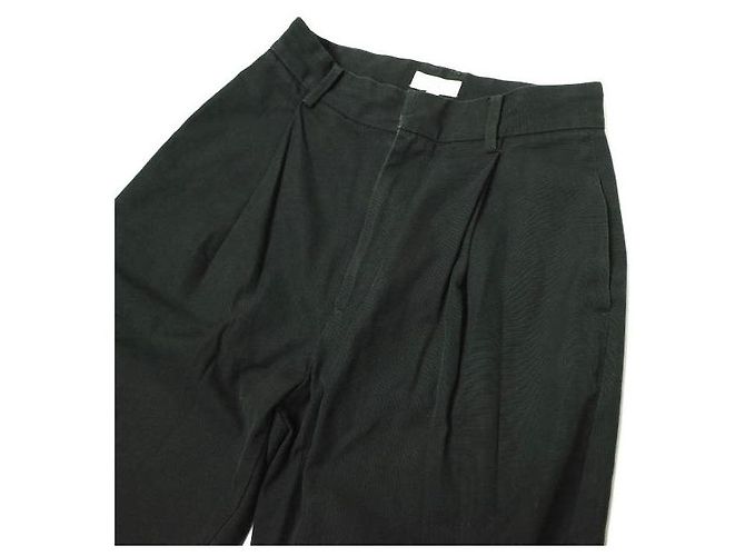 Autre Marque Pantalones Peg Top de lona de algodón Steven Alan M Negro - vista 5