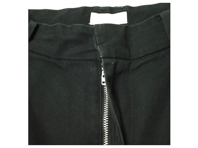 Autre Marque Pantalones Peg Top de lona de algodón Steven Alan M Negro - vista 6