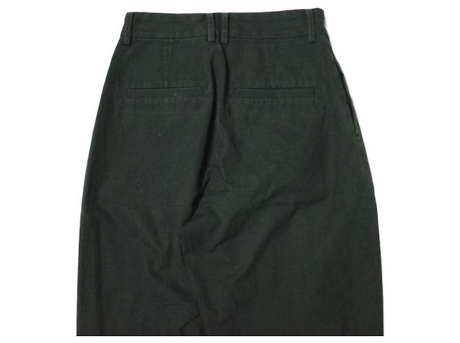 Autre Marque Pantalones Peg Top de lona de algodón Steven Alan M Negro - vista 7