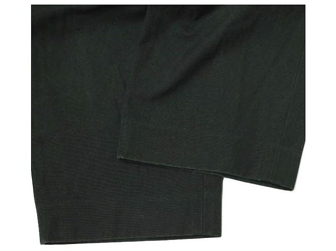 Autre Marque Pantalones Peg Top de lona de algodón Steven Alan M Negro - vista 8