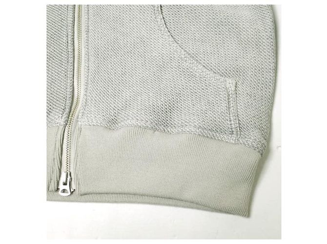 Autre Marque SUDADERA CON CAPUCHA Y CREMALLERA HONEYCOMB DE ALGODÓN Castaño - vista 6