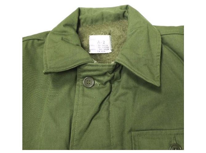 Autre Marque US Navy A-2 Deck Jacket Vintage Outerwear Khaki - view 4