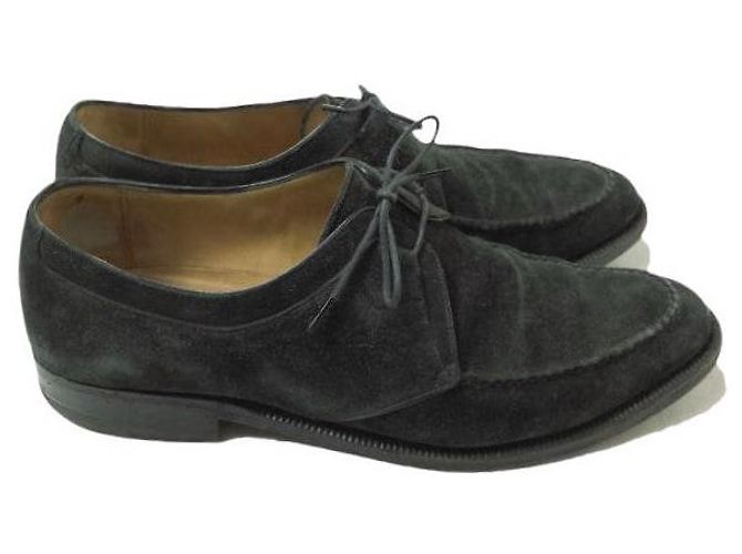 Louis Vuitton Scarpe Ghillie in Camoscio Enzo Bonafe Nere UK6.5 - vista 3