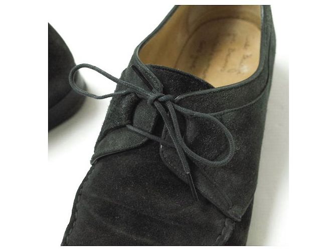 Louis Vuitton Scarpe Ghillie in Camoscio Enzo Bonafe Nere UK6.5 - vista 6