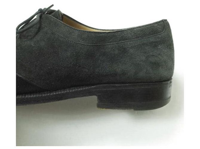 Louis Vuitton Scarpe Ghillie in Camoscio Enzo Bonafe Nere UK6.5 - vista 8