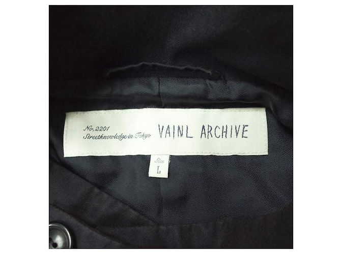 Autre Marque VAINL ARCHIVE x BEAUTY&YOUTH UNITED ARROWS CHILL COAT Abrigo de algodón Azul marino - vista 3