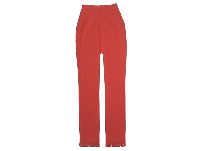 Pantalones de punto ISSEY MIYAKE FRINGE A-POC Naranja - vista 2