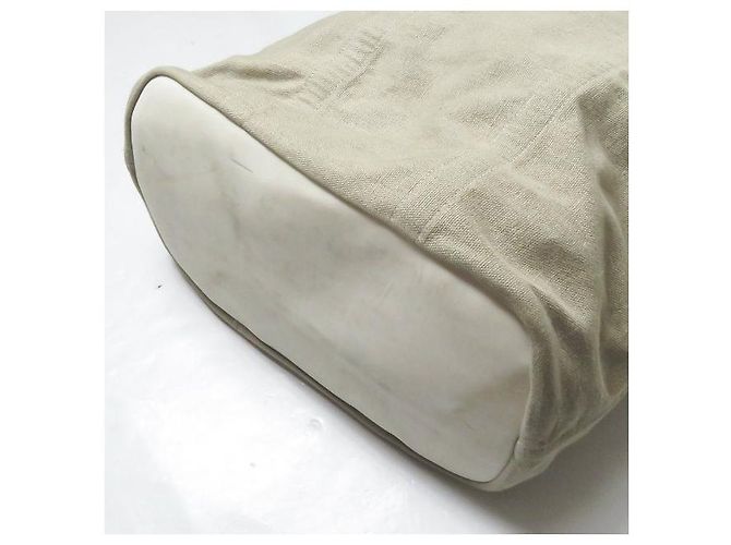Autre Marque Bolsa de lino reversible PB0110 Beige - vista 15