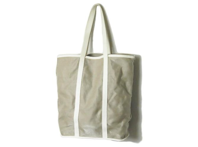 Autre Marque Bolsa de lino reversible PB0110 Beige - vista 2