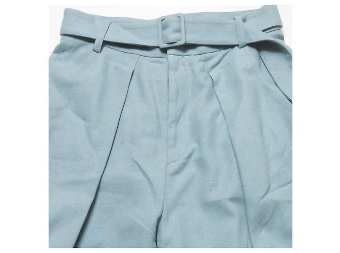 Autre Marque Pantaloni in espiga di cotone e seta ADAM ET ROPE - vista 4