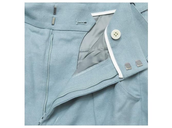 Autre Marque Pantaloni in espiga di cotone e seta ADAM ET ROPE - vista 5