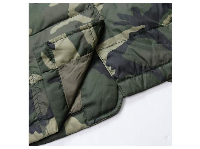 Autre Marque Chaqueta de plumas de camuflaje de SAGE DE CRET, M, Verde - vista 10