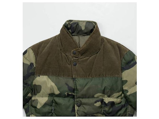 Autre Marque Chaqueta de plumas de camuflaje de SAGE DE CRET, M, Verde - vista 3