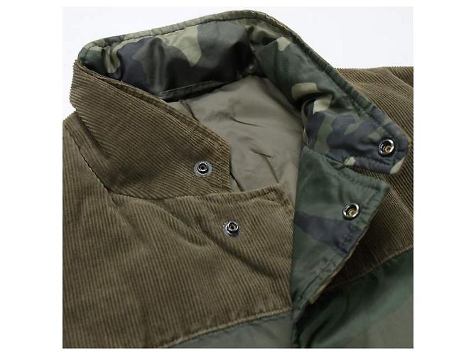 Autre Marque Chaqueta de plumas de camuflaje de SAGE DE CRET, M, Verde - vista 4