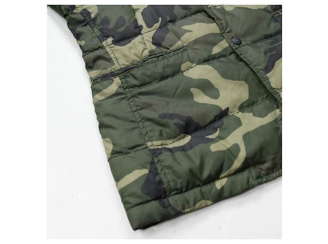 Autre Marque Chaqueta de plumas de camuflaje de SAGE DE CRET, M, Verde - vista 7