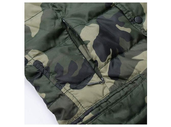 Autre Marque Chaqueta de plumas de camuflaje de SAGE DE CRET, M, Verde - vista 9
