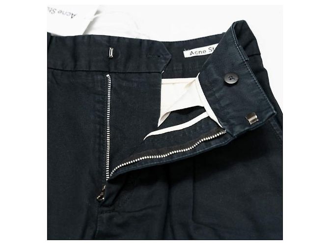 PANTALONES PLISADOS Acne Studios Pantalones de algodón - vista 4