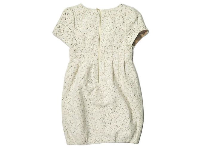 Autre Marque Ray BEAMS Spitzenkleid Aus weiß - Ansicht 2