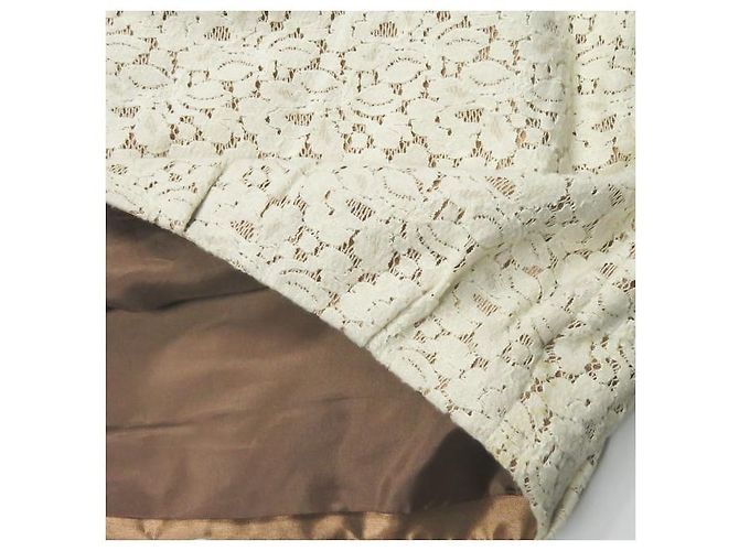 Autre Marque Ray BEAMS Spitzenkleid Aus weiß - Ansicht 8