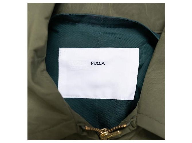 Autre Marque Abrigo trench de poliéster con memoria de forma TOGA PULLA Verde oliva - vista 5