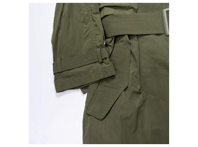 Autre Marque Abrigo trench de poliéster con memoria de forma TOGA PULLA Verde oliva - vista 8