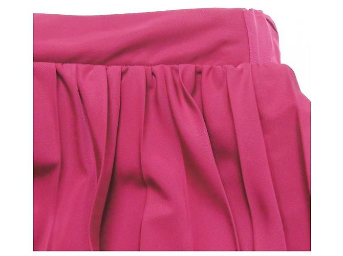 Autre Marque Falda plisada de tafetán Ray BEAMS Rosa - vista 4