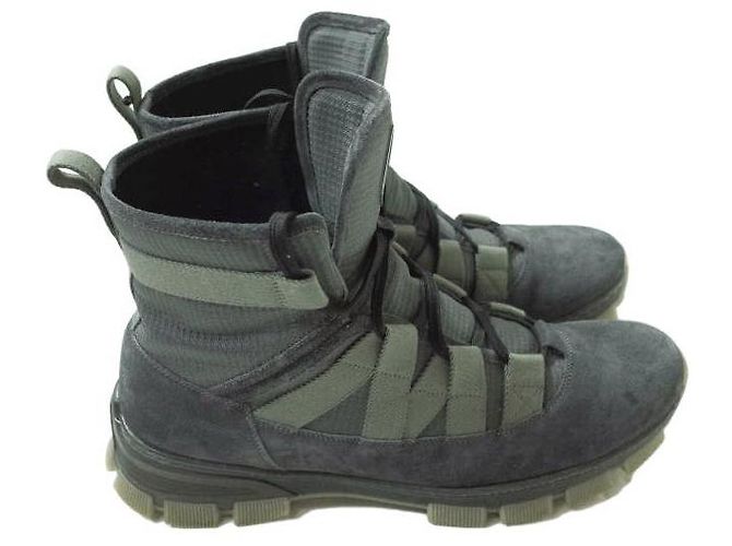 Wanderschuhe aus Wildleder mit Loewe-Besatz - Ansicht 3