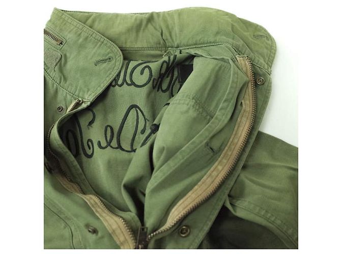 Autre Marque Chaqueta de algodón M-65 WACKO MARIA Verde oliva - vista 8