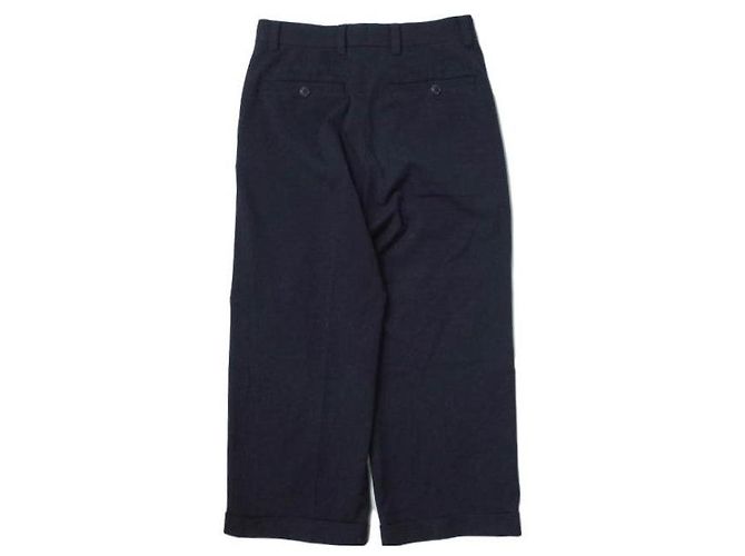 Autre Marque YAECA 2way gerade Polyesterhosen Marineblau - Ansicht 2