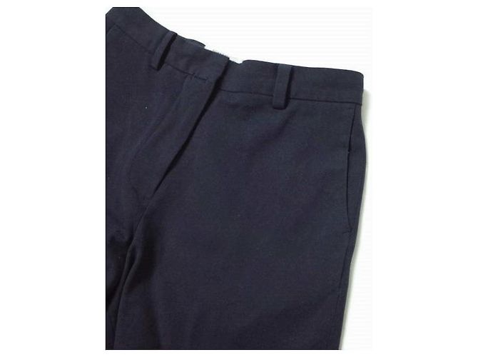 Autre Marque YAECA 2way gerade Polyesterhosen Marineblau - Ansicht 4