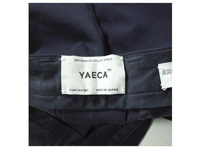 Autre Marque YAECA 2way gerade Polyesterhosen Marineblau - Ansicht 7