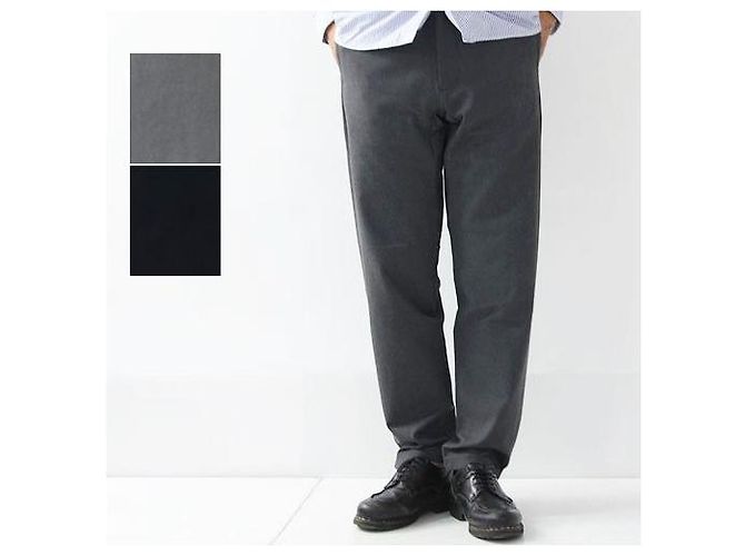 Autre Marque Pantalones tapered de jersey YAECA ERGONOMIC 2WAY Gris antracita - vista 10