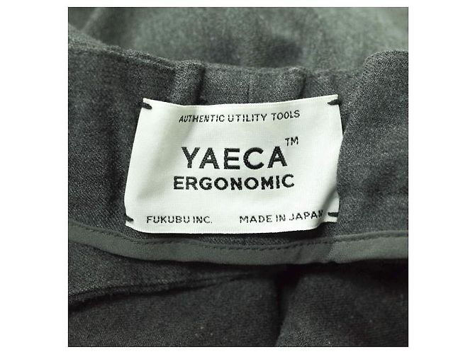 Autre Marque Pantalones tapered de jersey YAECA ERGONOMIC 2WAY Gris antracita - vista 3