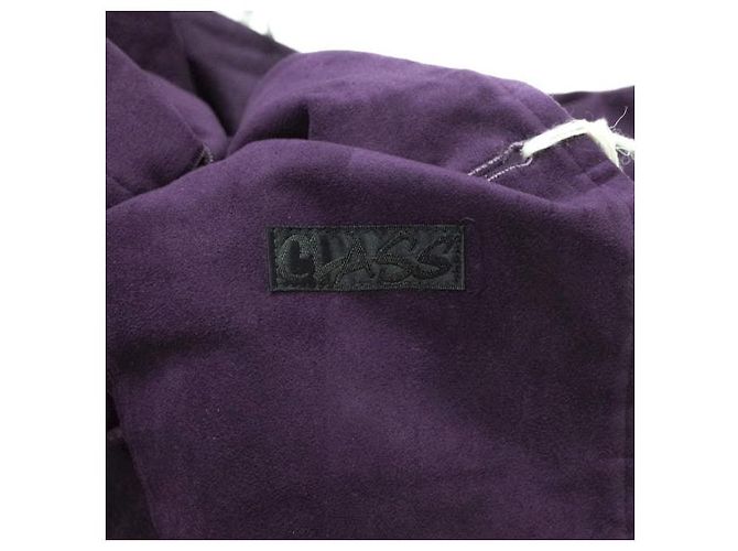 Autre Marque Giacca esterna in pelle artificiale doppia Ultra Suede CLASS Gefeller Porpora - vista 7