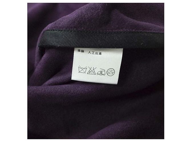 Autre Marque Giacca esterna in pelle artificiale doppia Ultra Suede CLASS Gefeller Porpora - vista 8