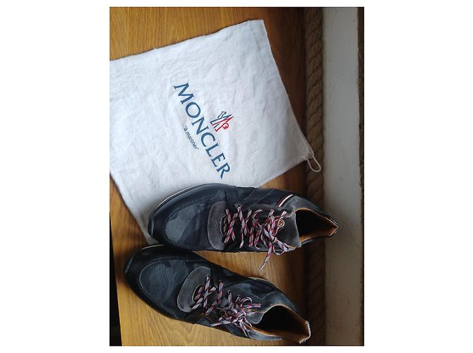 Sneaker Moncler eleganti Grigio antracite - vista 2