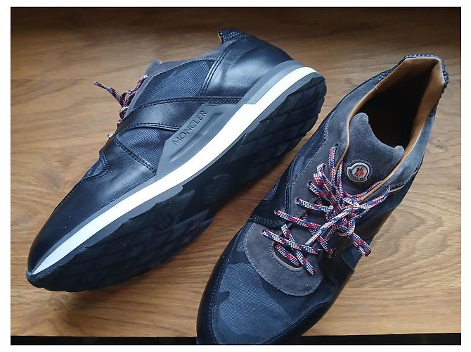Sneaker Moncler eleganti Grigio antracite - vista 5
