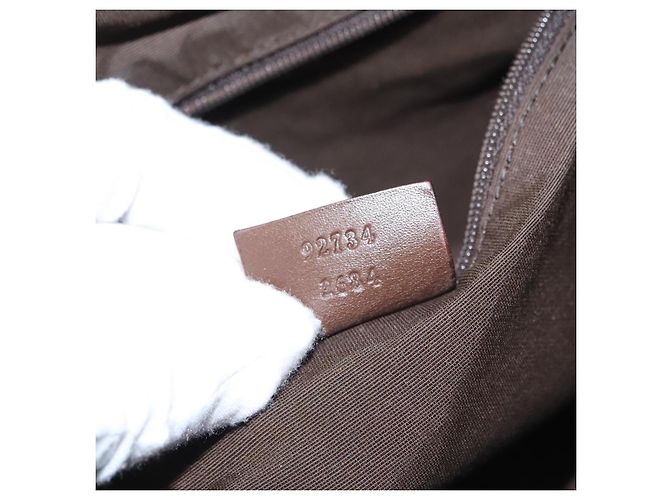 Borsa a mano in tela GG Gucci viola 92734 Auth yk16279 Porpora - vista 12