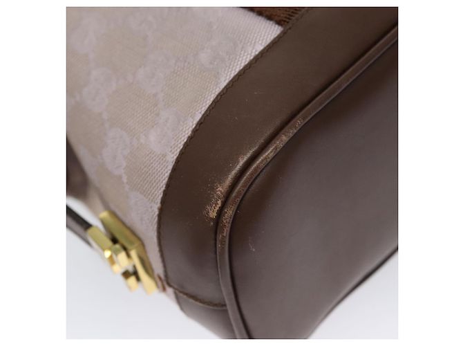 Borsa a mano in tela GG Gucci viola 92734 Auth yk16279 Porpora - vista 15