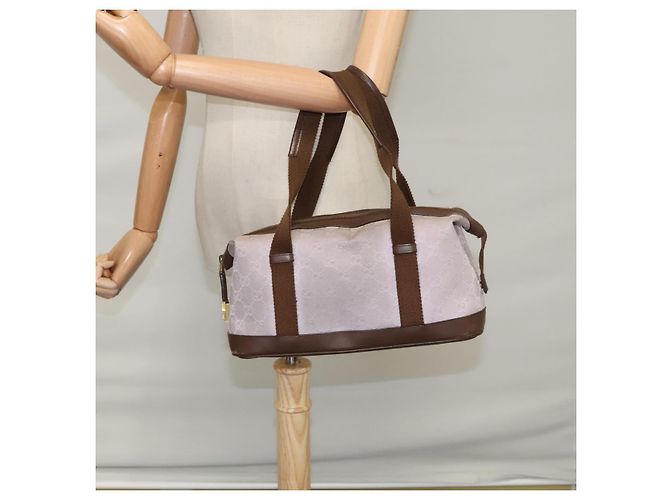 Borsa a mano in tela GG Gucci viola 92734 Auth yk16279 Porpora - vista 22