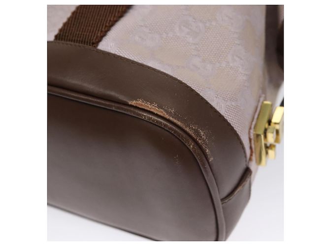 Borsa a mano in tela GG Gucci viola 92734 Auth yk16279 Porpora - vista 9
