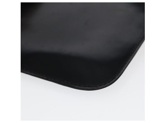 GUCCI GG Borsa Clutch in Tela Pelle 3Set Nera Auth ti2507 Nero - vista 23