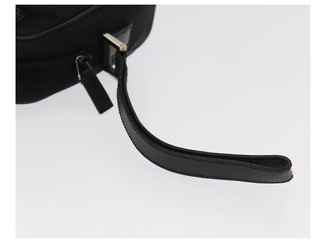 GUCCI GG Borsa Clutch in Tela Pelle 3Set Nera Auth ti2507 Nero - vista 6