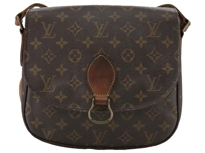 Saint-Cloud LOUIS VUITTON Monogram Saint Cloud GM Bolsa de Hombro M51242 LV Auth mr855 Monograma - vista 13