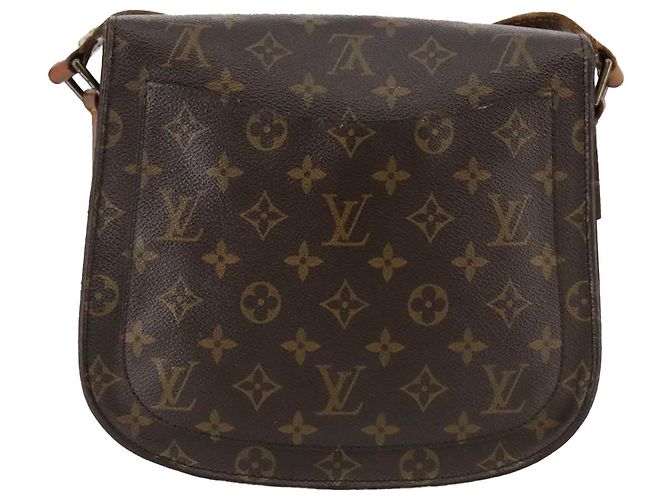 Saint-Cloud LOUIS VUITTON Monogram Saint Cloud GM Bolsa de Hombro M51242 LV Auth mr855 Monograma - vista 2