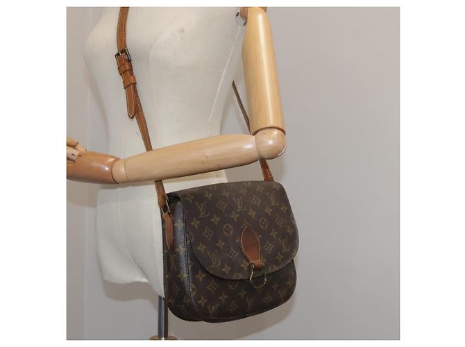 Saint-Cloud LOUIS VUITTON Monogram Saint Cloud GM Bolsa de Hombro M51242 LV Auth mr855 Monograma - vista 29