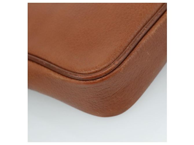 Autre Marque Borsa a mano in pelle marrone e oro Burberrys Auth ti2491 D'oro - vista 16