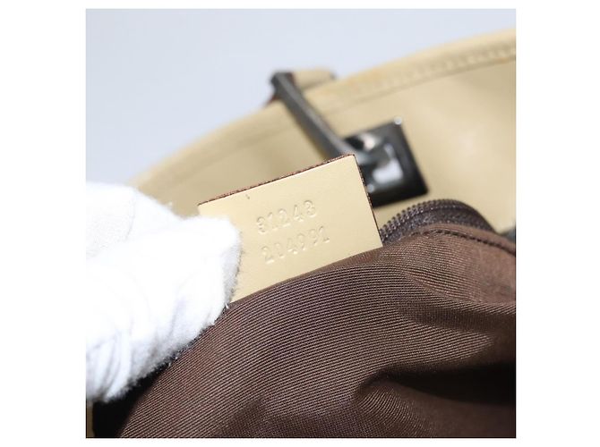 GUCCI GG Canvas Sherry Line Tote Bag Braun 31243 Auth ep7003 - Ansicht 12
