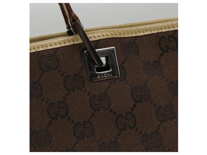 GUCCI GG Canvas Sherry Line Tote Bag Braun 31243 Auth ep7003 - Ansicht 17