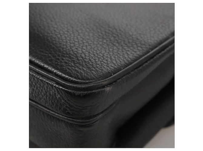 Autre Marque Borsa a spalla Burberrys in pelle nera e oro Auth mr850 Nero D'oro - vista 17
